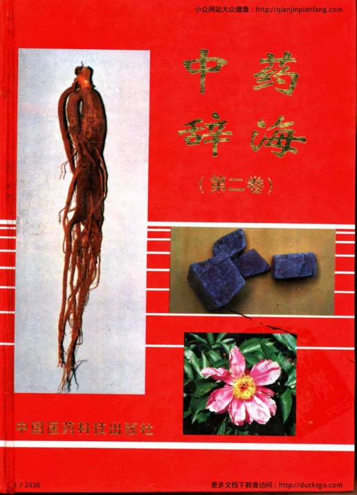 《中药辞海（第二卷）》2536页-daoxuejia